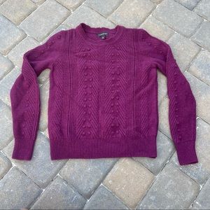 Maroon sweater